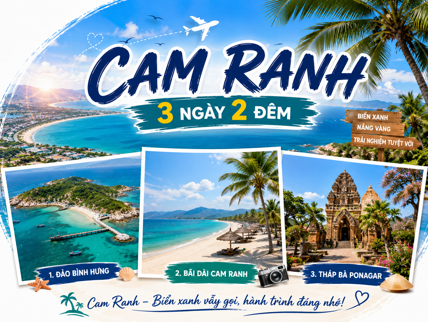 CAM RANH - BÌNH BA 3 NGÀY 2 ĐÊM